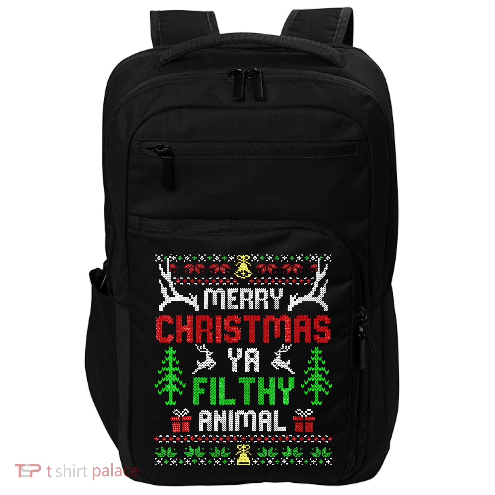 Merry Christmas Animal Filthy Ya  Impact Tech Backpack