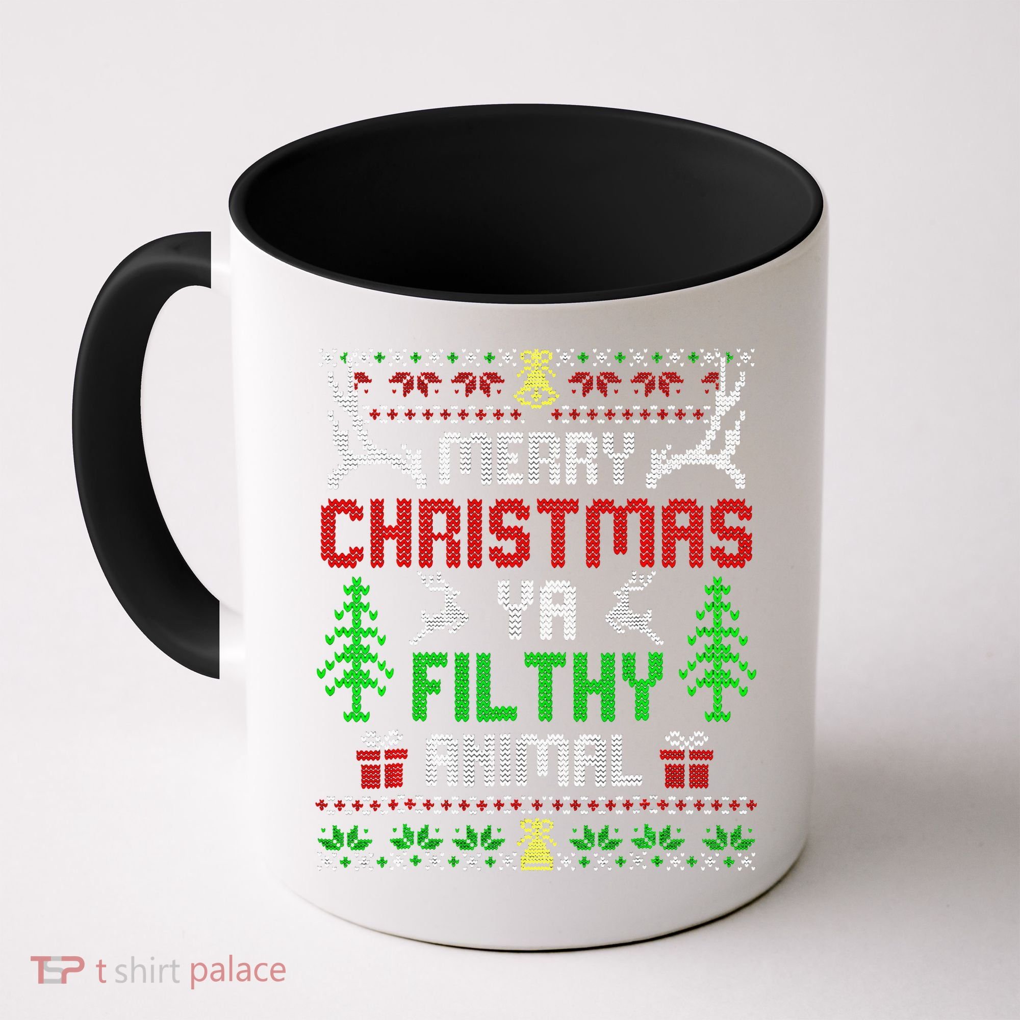 Merry Christmas Animal Filthy Ya  Coffee Mug