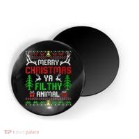 Merry Christmas Animal Filthy Ya  Magnet thumb 0