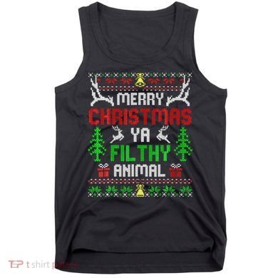 Merry Christmas Animal Filthy Ya  Tank Top