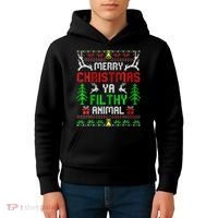 Merry Christmas Animal Filthy Ya  Kids Hoodie thumb 4