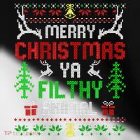 Merry Christmas Animal Filthy Ya  Toddler Fine Jersey T-Shirt thumb 2