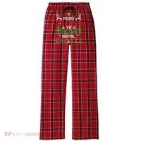 Merry Christmas Animal Filthy Ya  Women's Flannel Plaid Pajama Pants thumb 0