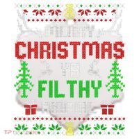 Merry Christmas Animal Filthy Ya  Ceramic Ornament thumb 2