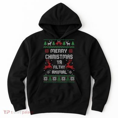 Merry Christmas Animal Filthy Ya Hoodie