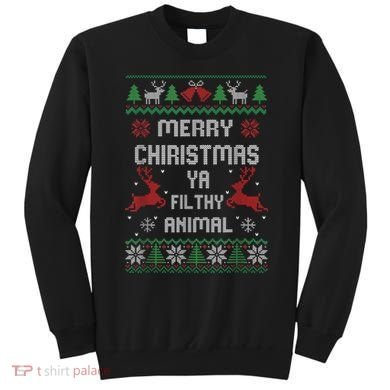 Merry Christmas Animal Filthy Ya Sweatshirt