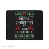 Merry Christmas Animal Filthy Ya Mousepad thumb 0