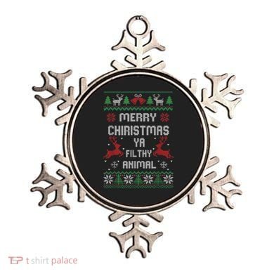 Merry Christmas Animal Filthy Ya Ornament