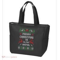 Merry Christmas Animal Filthy Ya Tote Bag thumb 3