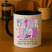 Motherhood Coquette Bow Checker Sarcastic MamaSassy Mother Coffee Mug thumb 4