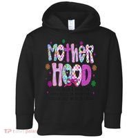 Motherhood Coquette Bow Checker Sarcastic MamaSassy Mother Toddler Hoodie thumb 0