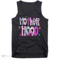Motherhood Coquette Bow Checker Sarcastic MamaSassy Mother Tank Top thumb 0