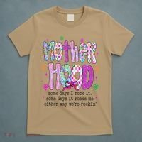 Motherhood Coquette Bow Checker Sarcastic MamaSassy Mother T-Shirt thumb 5