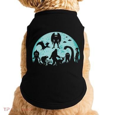 Mythical Creatures Bigfoot Loch Ness Monster Mothman Cryptid Doggie Tank