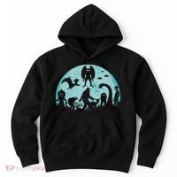 Mythical Creatures Bigfoot Loch Ness Monster Mothman Cryptid Hoodie thumb 0