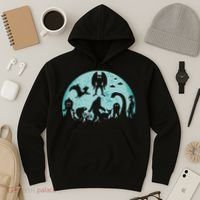 Mythical Creatures Bigfoot Loch Ness Monster Mothman Cryptid Hoodie thumb 3