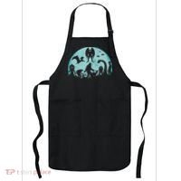 Mythical Creatures Bigfoot Loch Ness Monster Mothman Cryptid Apron thumb 0