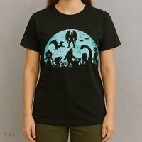 Mythical Creatures Bigfoot Loch Ness Monster Mothman Cryptid T-Shirt thumb 4