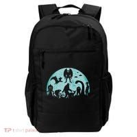 Mythical Creatures Bigfoot Loch Ness Monster Mothman Cryptid Backpack thumb 0