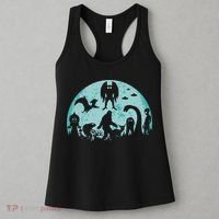 Mythical Creatures Bigfoot Loch Ness Monster Mothman Cryptid Women's Tank Top thumb 3