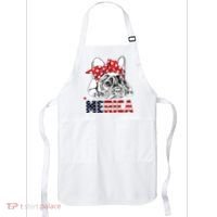 Merica Cute Bulldog 4th Of July Apron thumb 0