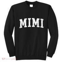 Mimi Classic Bold Font Mimi Birthday Gift Sweatshirt thumb 0