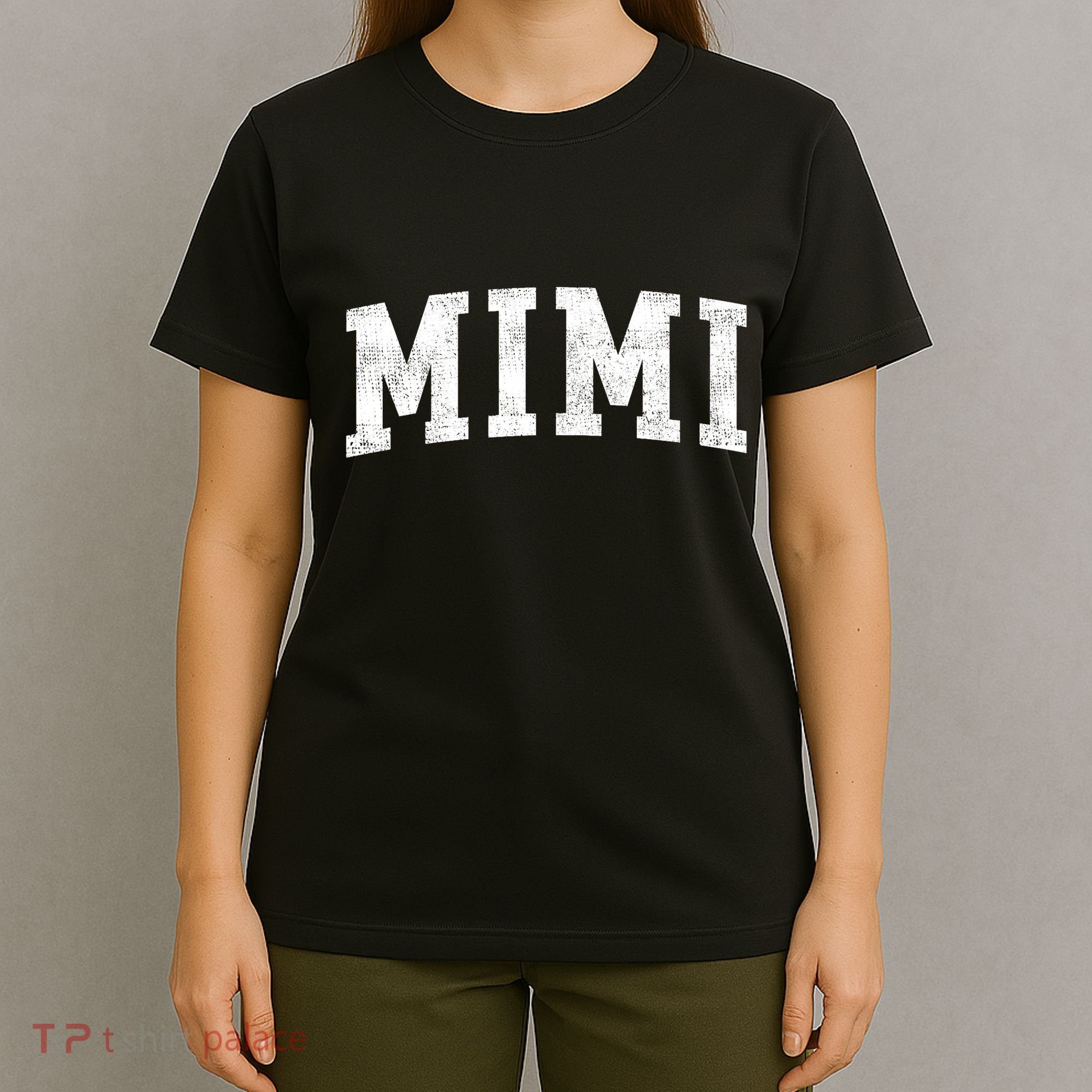 Mimi Classic Bold Font Mimi Birthday Gift T-Shirt