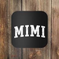 Mimi Classic Bold Font Mimi Birthday Gift Coaster thumb 0