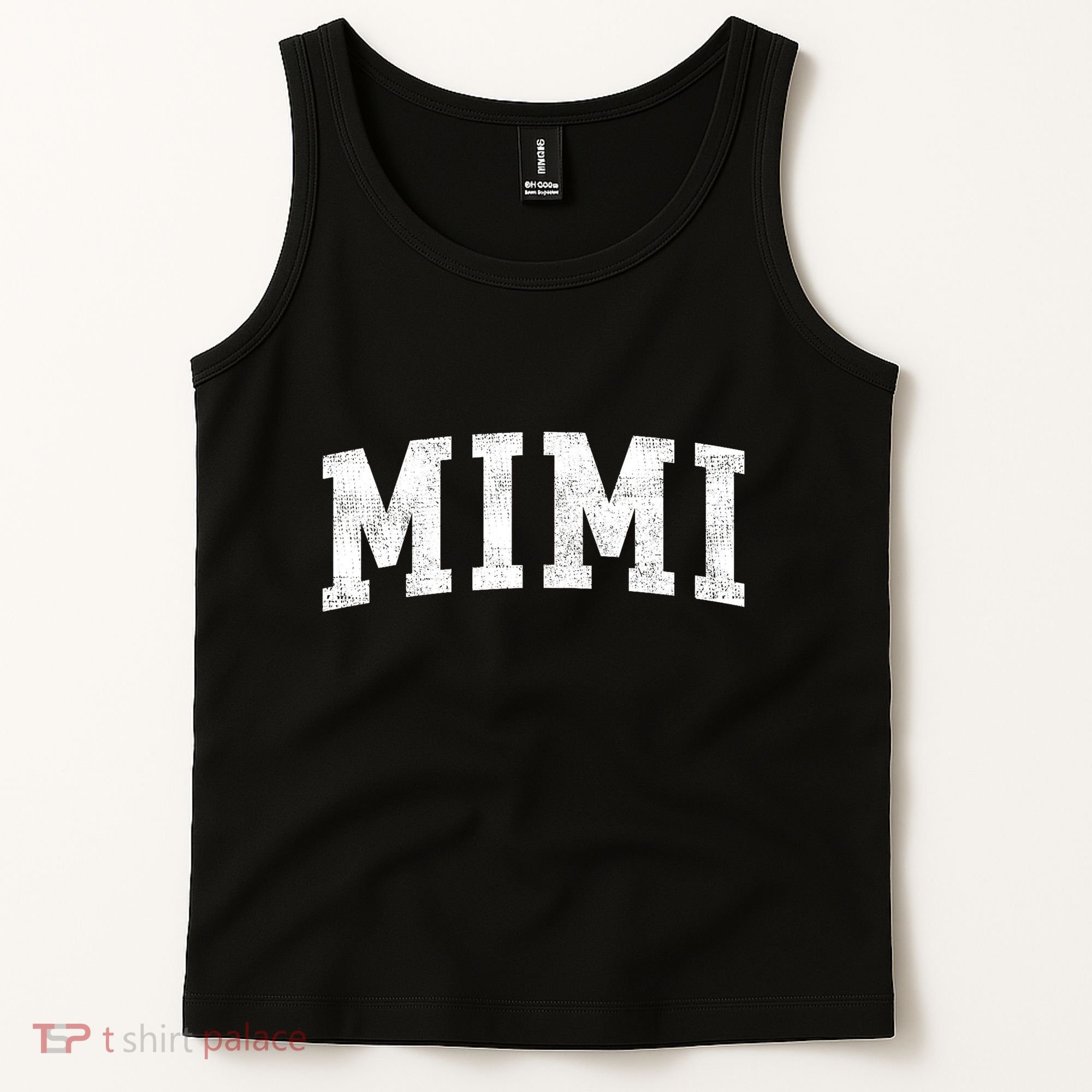 Mimi Classic Bold Font Mimi Birthday Gift Tank Top