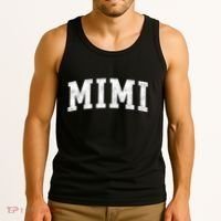 Mimi Classic Bold Font Mimi Birthday Gift Tank Top thumb 3