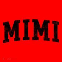 Mimi Classic Bold Font Mimi Birthday Gift Santa Hat thumb 1