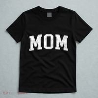 Mom Classic Bold Font Mommy Birthday Gift T-Shirt thumb 5