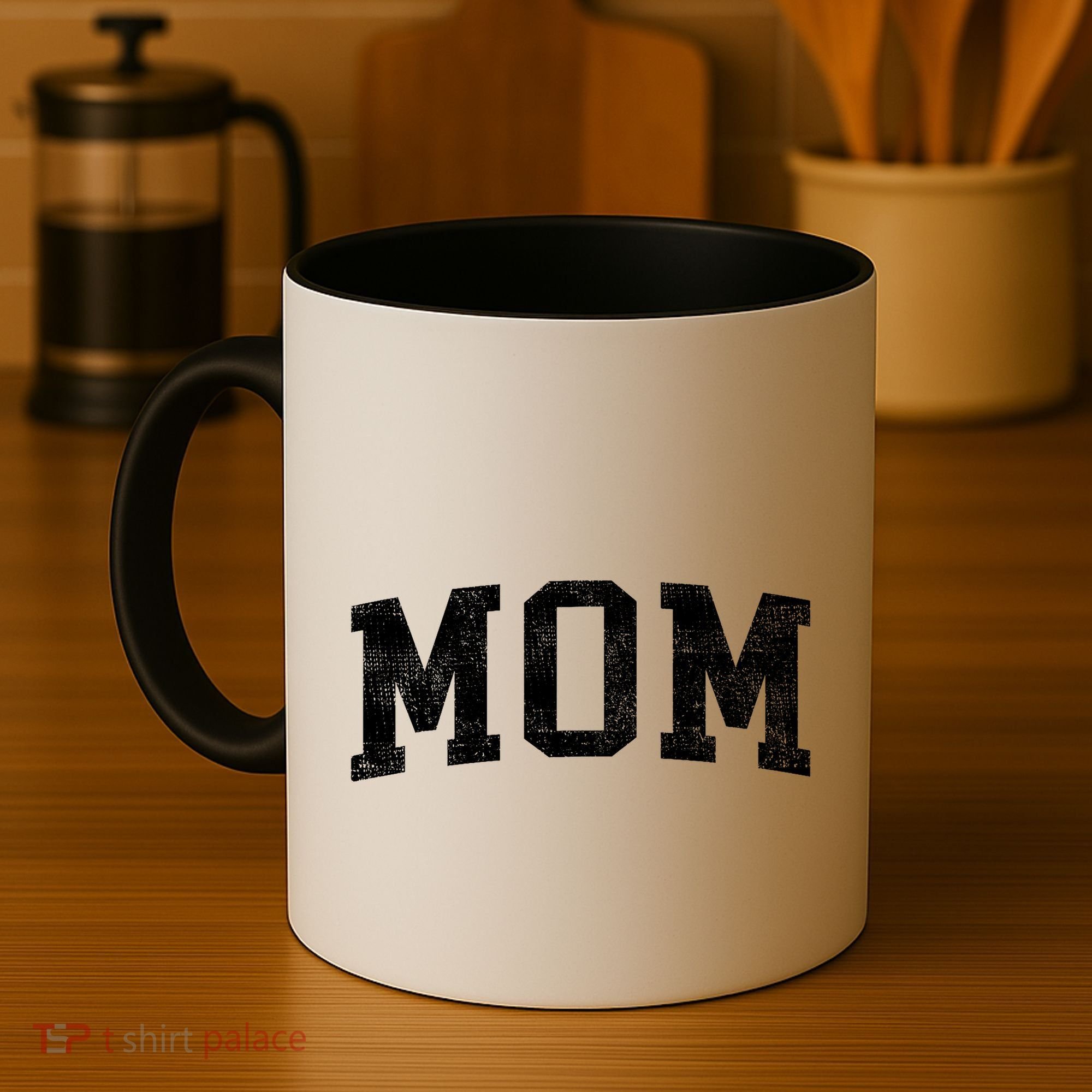 Mom Classic Bold Font Mommy Birthday Gift Coffee Mug