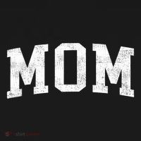Mom Classic Bold Font Mommy Birthday Gift Women's Hoodie thumb 2