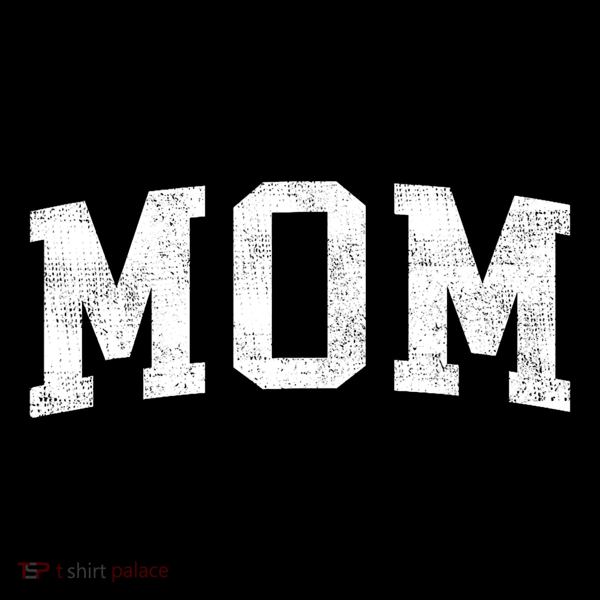 Mom Classic Bold Font Mommy Birthday Gift Women's Hoodie