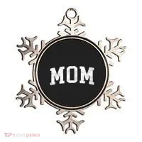 Mom Classic Bold Font Mommy Birthday Gift Ornament thumb 0