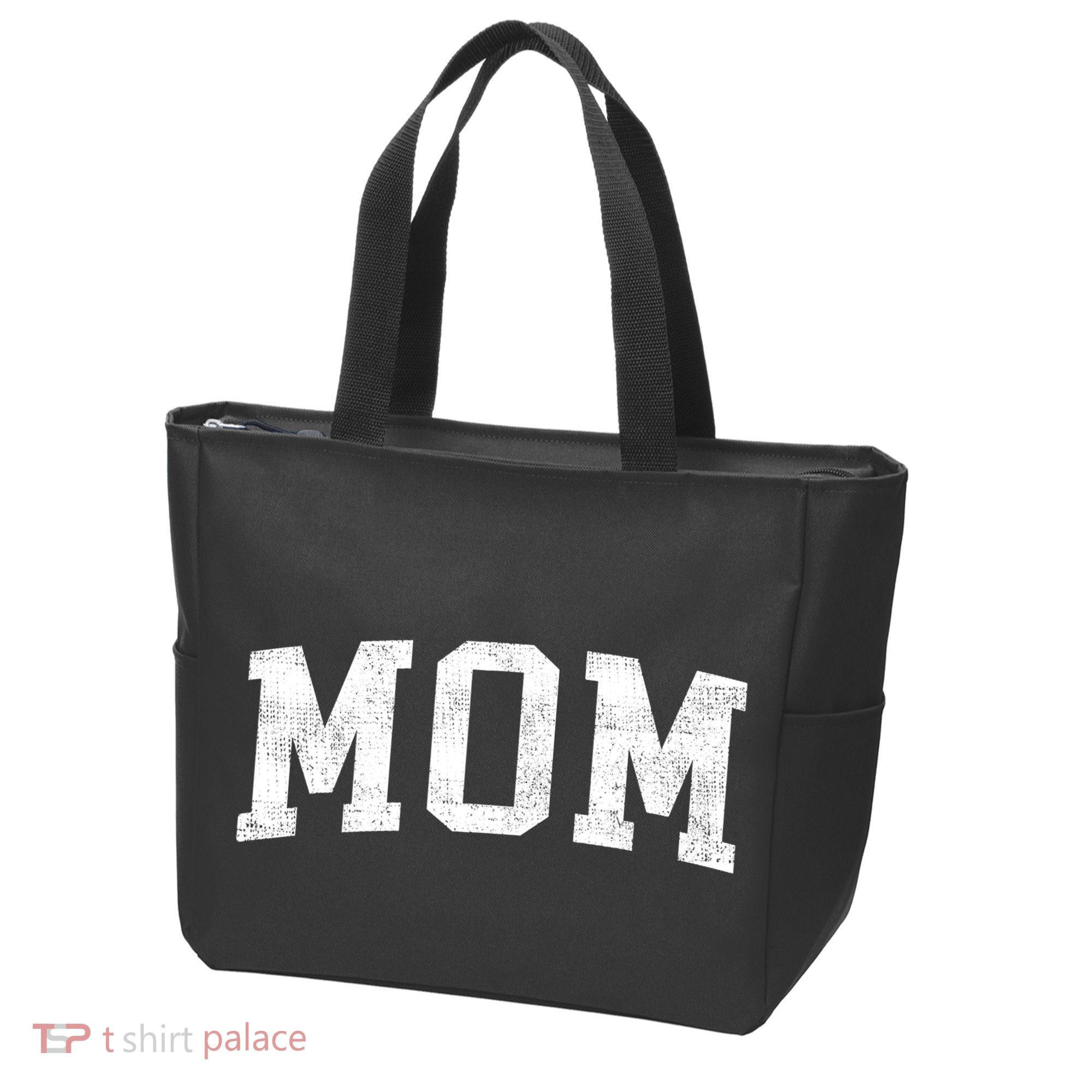 Mom Classic Bold Font Mommy Birthday Gift Tote Bag