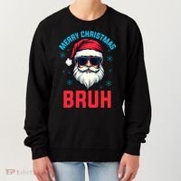 Merry Christmas Bruh Women's Sweatshirt thumb 0