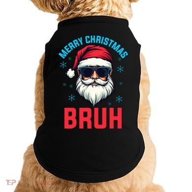 Merry Christmas Bruh Doggie Tank