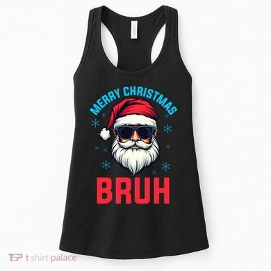 Merry Christmas Bruh Women's Tank Top