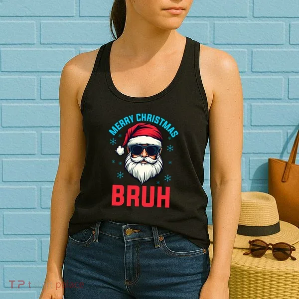 Merry Christmas Bruh Women's Tank Top