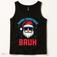 Merry Christmas Bruh Tank Top thumb 2