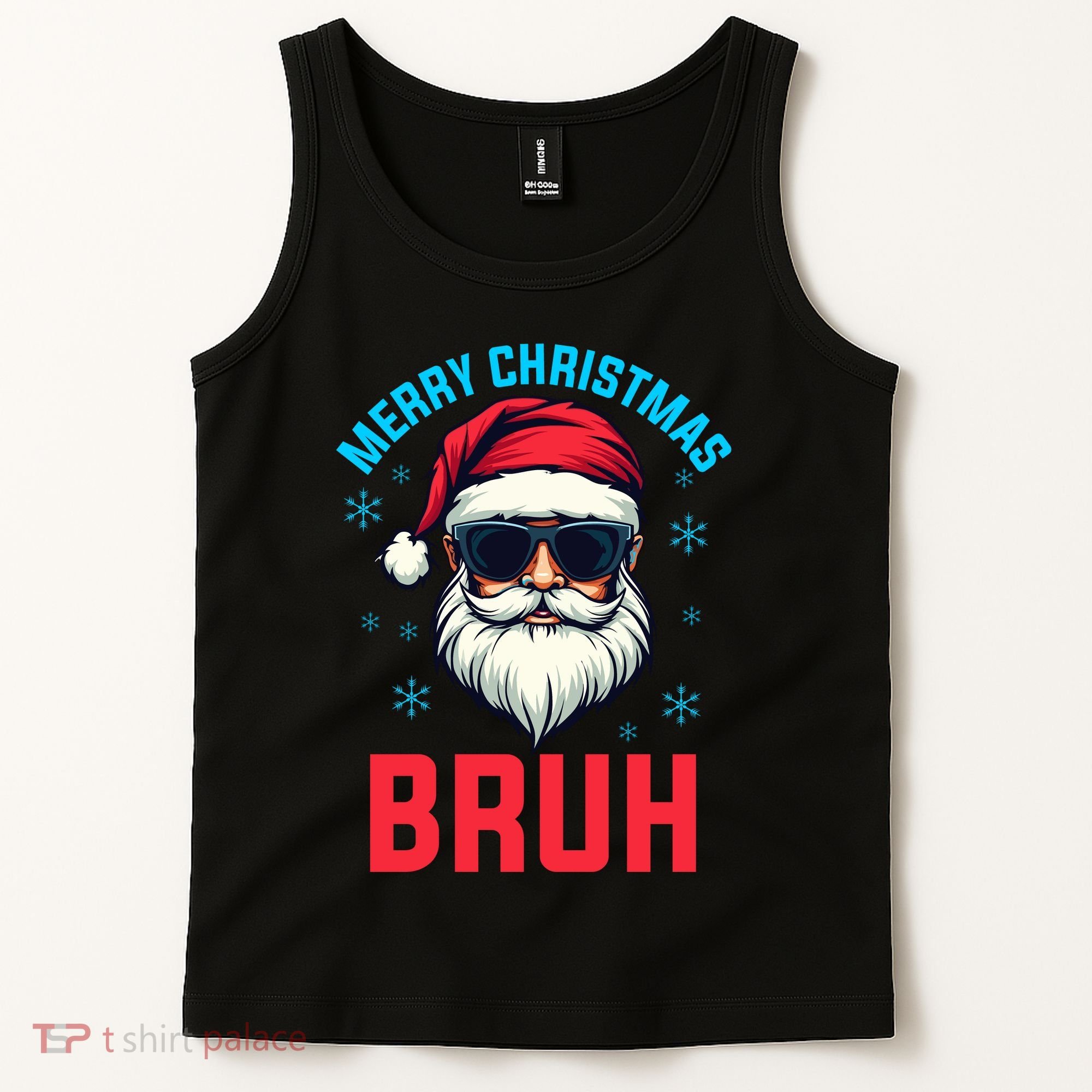 Merry Christmas Bruh Tank Top