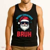 Merry Christmas Bruh Tank Top thumb 3
