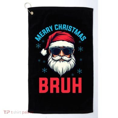 Merry Christmas Bruh Golf Towel