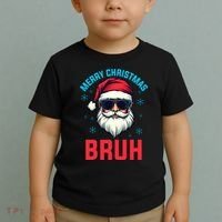 Merry Christmas Bruh Toddler T-Shirt thumb 2