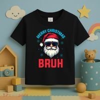 Merry Christmas Bruh Toddler T-Shirt thumb 3