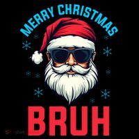 Merry Christmas Bruh Toddler T-Shirt thumb 4