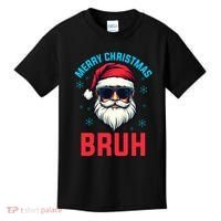 Merry Christmas Bruh Kids T-Shirt thumb 0