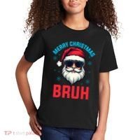 Merry Christmas Bruh Kids T-Shirt thumb 2